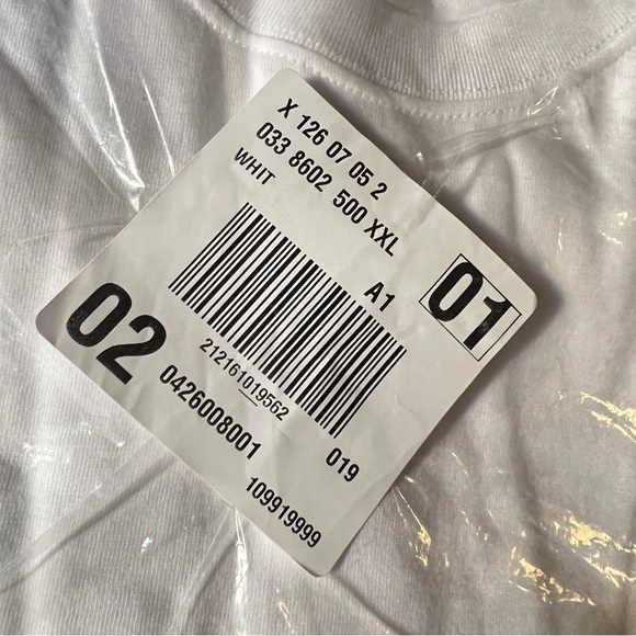 NWT Set of 3! Eddie Bauer White 100% Cotton Short Sleeve Tees Size XXL - Picture 5 of 6